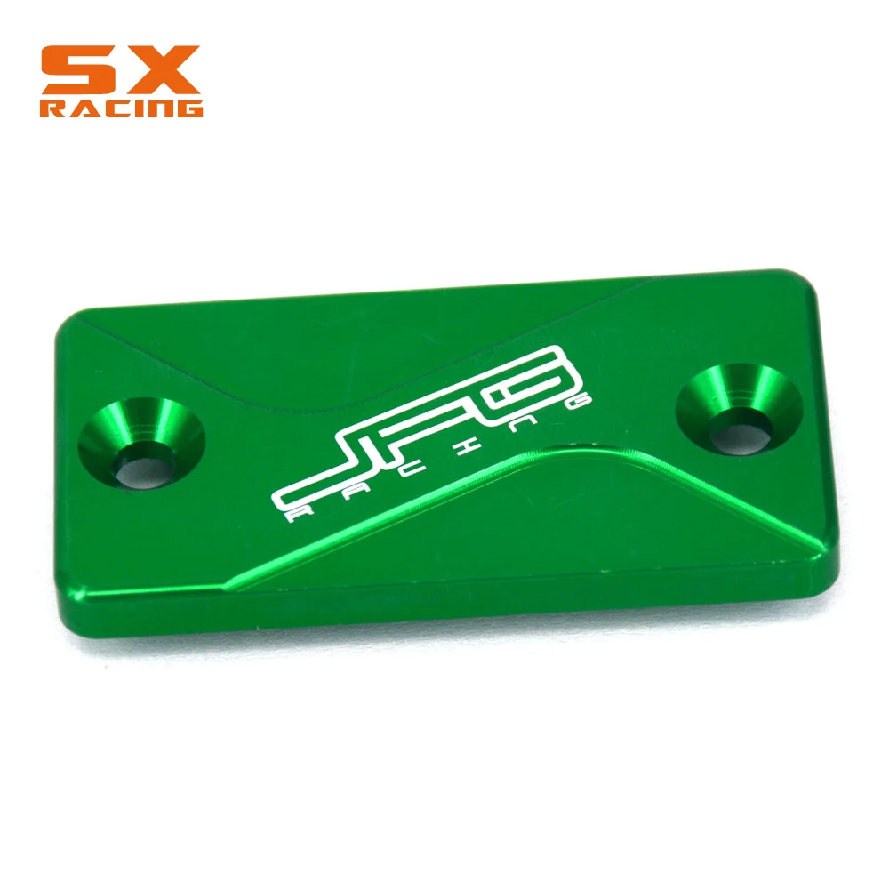 CNC Front Brake Fluid Reservoir Cover Cap For KAWASAKI KX125 KX250 KX250F KX450F KLX300R KLX450R KX 65 80 85 100 125 250F 450F
CNC Front Brake Fluid Reservoir Cover Cap For KAWASAKI KX125 KX250 KX250F KX450F KLX300R KLX450R KX 65 80 85 100 125 250F 450F
