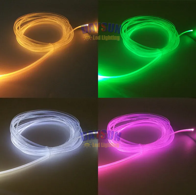 Free Shipping New Car Atmosphere Light 10 Meters Diameter 2.0mm Side Glow Fiber Optic Cable with Skirt Car Interior Cable Light
Free Shipping New Car Atmosphere Light 10 Meters Diameter 2.0mm Side Glow Fiber Optic Cable with Skirt Car Interior Cable Light
