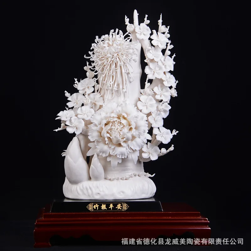 Fujian бамбуковые безопасные керамические украшения ручной работы, керамические подарки, керамические поделки Высококачественный орнамент business
Fujian бамбуковые безопасные керамические украшения ручной работы, керамические подарки, керамические поделки Высококачественный орнамент business