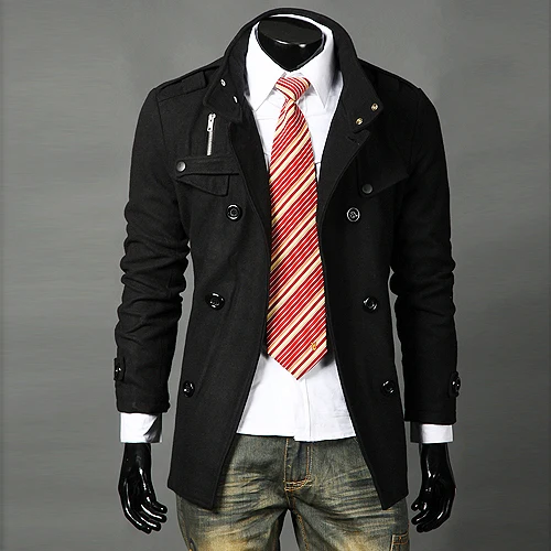 Fast Shipping Autumn Double Platoon Buckle Badges Coat Fashion Breasted Stand Collar Epaulette Medium -Long Men 'S Coat
Fast Shipping Autumn Double Platoon Buckle Badges Coat Fashion Breasted Stand Collar Epaulette Medium -Long Men 'S Coat