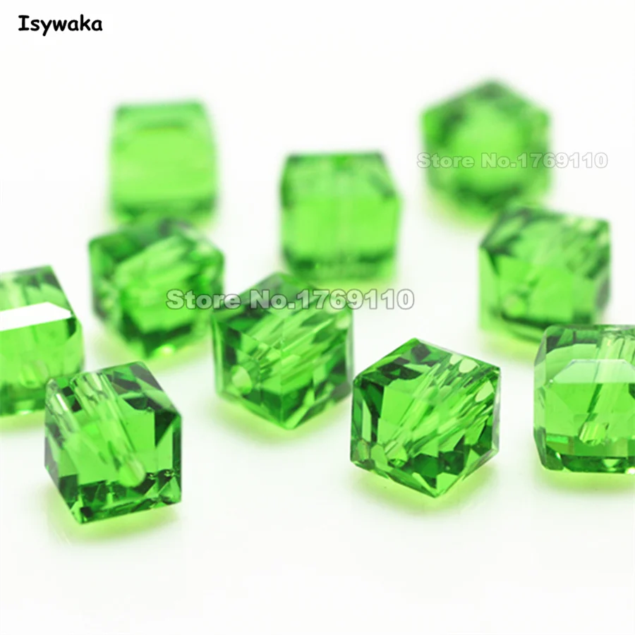 Isywaka 100pcs 8mm Deep Green Color Square Austria Crystal Beads charm Glass Beads Loose Spacer Bead for DIY Jewelry Making
Isywaka 100pcs 8mm Deep Green Color Square Austria Crystal Beads charm Glass Beads Loose Spacer Bead for DIY Jewelry Making