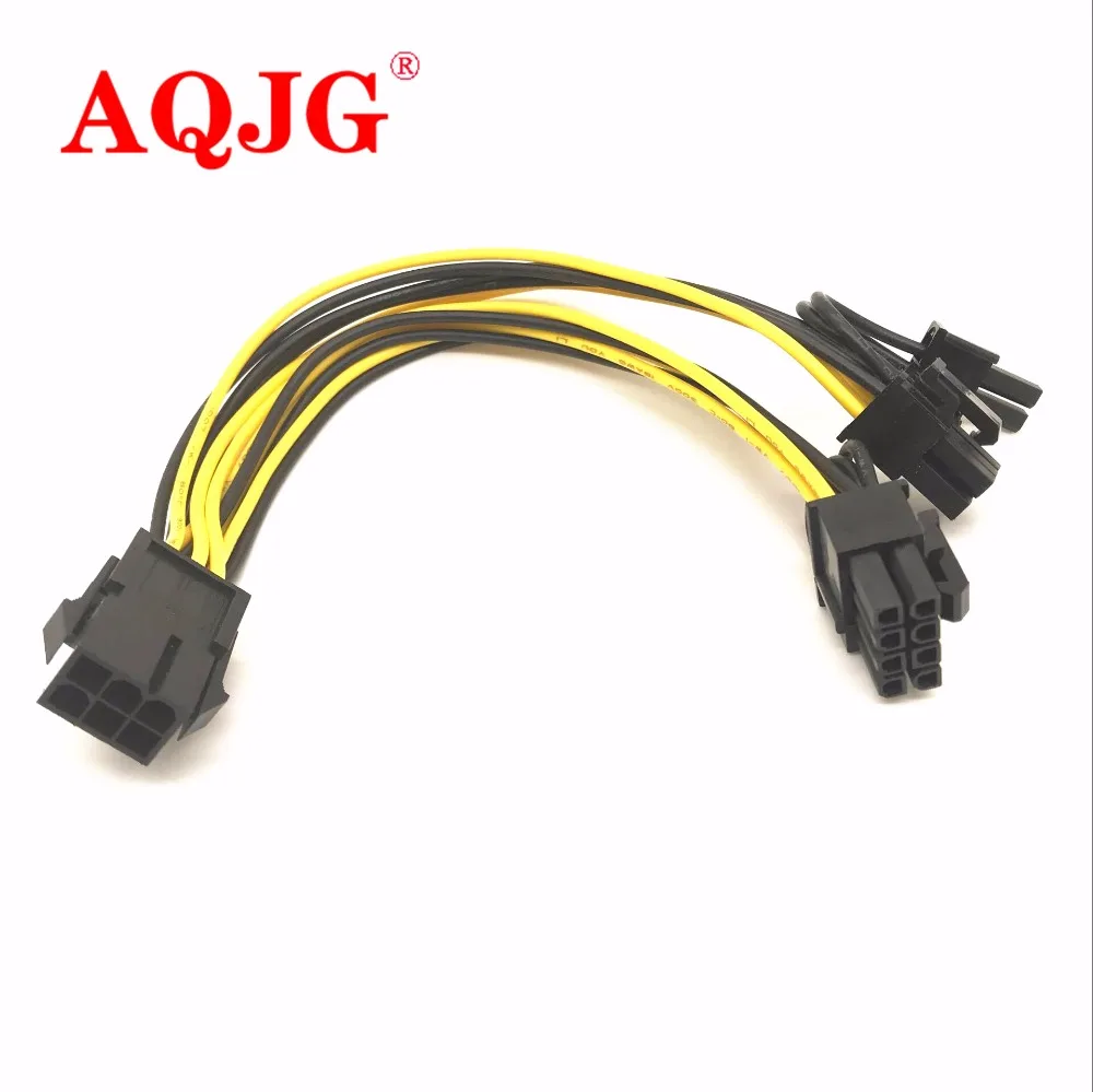 10pcs/Lot 6-pin PCI Express to 2 x PCIe 8 (6+2) pin Motherboard Graphics Video Card PCI-e GPU VGA Splitter Power data Cable
10pcs/Lot 6-pin PCI Express to 2 x PCIe 8 (6+2) pin Motherboard Graphics Video Card PCI-e GPU VGA Splitter Power data Cable