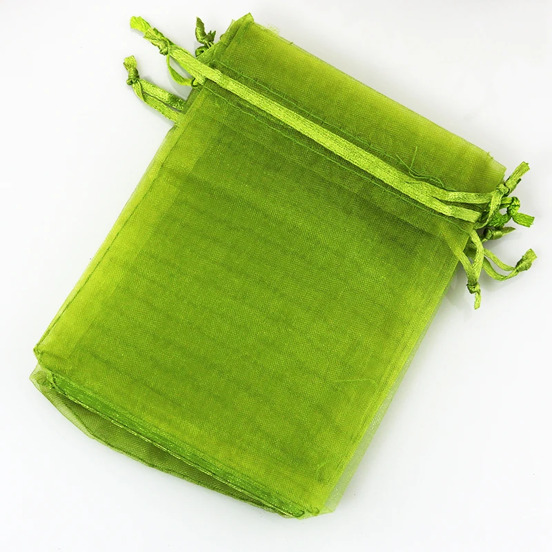 100pcs/lot Olive Organza Bag 17x23cm Wedding Favor Jewelry Gift Bag Drawstring Pouch Cute Boutique Gifts Jewelry Packaging Bags
100pcs/lot Olive Organza Bag 17x23cm Wedding Favor Jewelry Gift Bag Drawstring Pouch Cute Boutique Gifts Jewelry Packaging Bags
