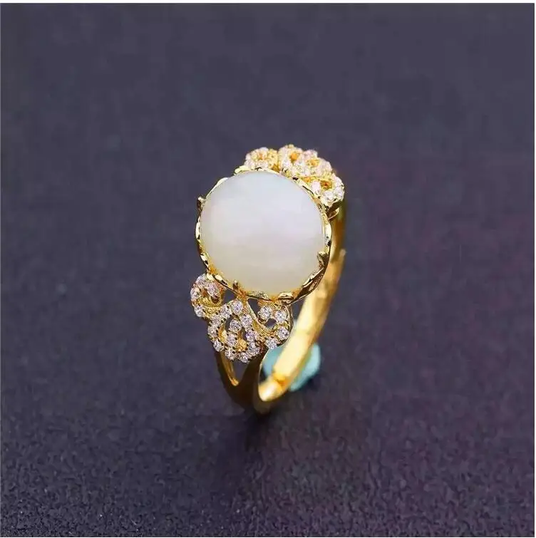 Natual Jade ring Free shipping Natural real Jade 925 sterling silver 9*11mm Fine jewelry
Natual Jade ring Free shipping Natural real Jade 925 sterling silver 9*11mm Fine jewelry