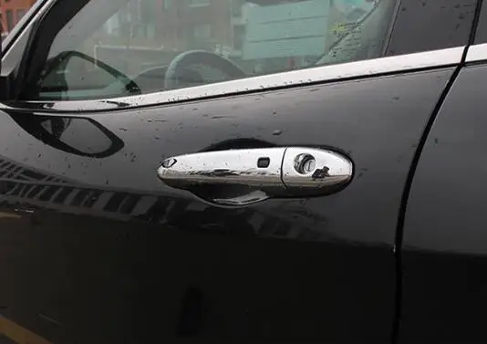 ABS Chrome Car door protector Handle Decoration panel frame cover trim Car styling for Jeep Compass 2017 2018 Accessories
ABS Chrome Car door protector Handle Decoration panel frame cover trim Car styling for Jeep Compass 2017 2018 Accessories