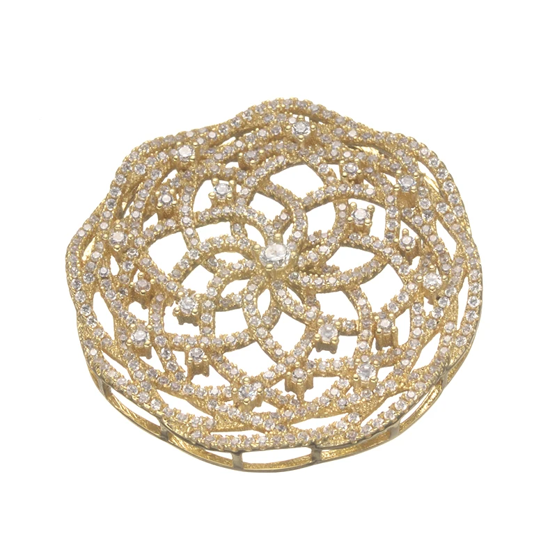 New Arrival Micro Pave Clear Zircon Jewelry Accessories Hollow Round Brass Metal Necklace Connectors For Jewelry Necklace Making 
New Arrival Micro Pave Clear Zircon Jewelry Accessories Hollow Round Brass Metal Necklace Connectors For Jewelry Necklace Making