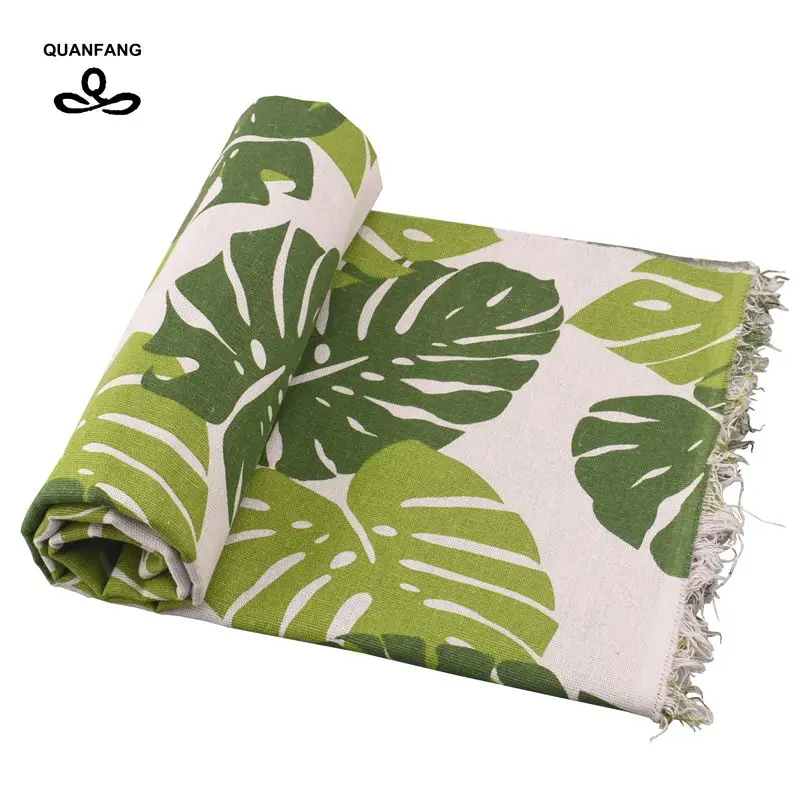QUANFANG Leaf Patterns Printed Cotton Linen Fabric For Patchwork Quilting,Sewing,DIY,Sofa,Table Cloth Furniture Half meter
QUANFANG Leaf Patterns Printed Cotton Linen Fabric For Patchwork Quilting,Sewing,DIY,Sofa,Table Cloth Furniture Half meter