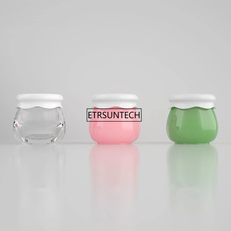 100pcs 10g Empty Refillable Face Cream Jar Cosmetic Container Plastic Container Empty Sample Make up Pot F3285
100pcs 10g Empty Refillable Face Cream Jar Cosmetic Container Plastic Container Empty Sample Make up Pot F3285