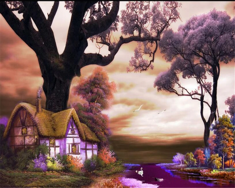 Beibehang 3d wallpaper European landscape trees background wall living room bedroom TV background mural wallpaper for walls 3 d
Beibehang 3d wallpaper European landscape trees background wall living room bedroom TV background mural wallpaper for walls 3 d