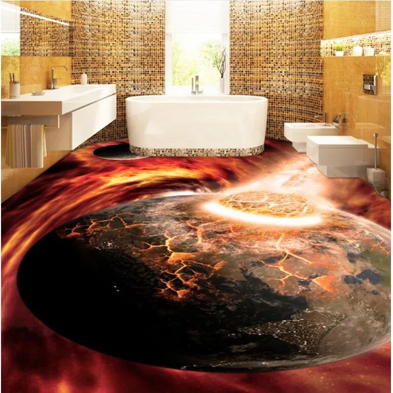 wellyu Custom large-scale mural pvc floor stickers visual impact 3D thickened wear-resistant three-dimensional floor background
wellyu Custom large-scale mural pvc floor stickers visual impact 3D thickened wear-resistant three-dimensional floor background