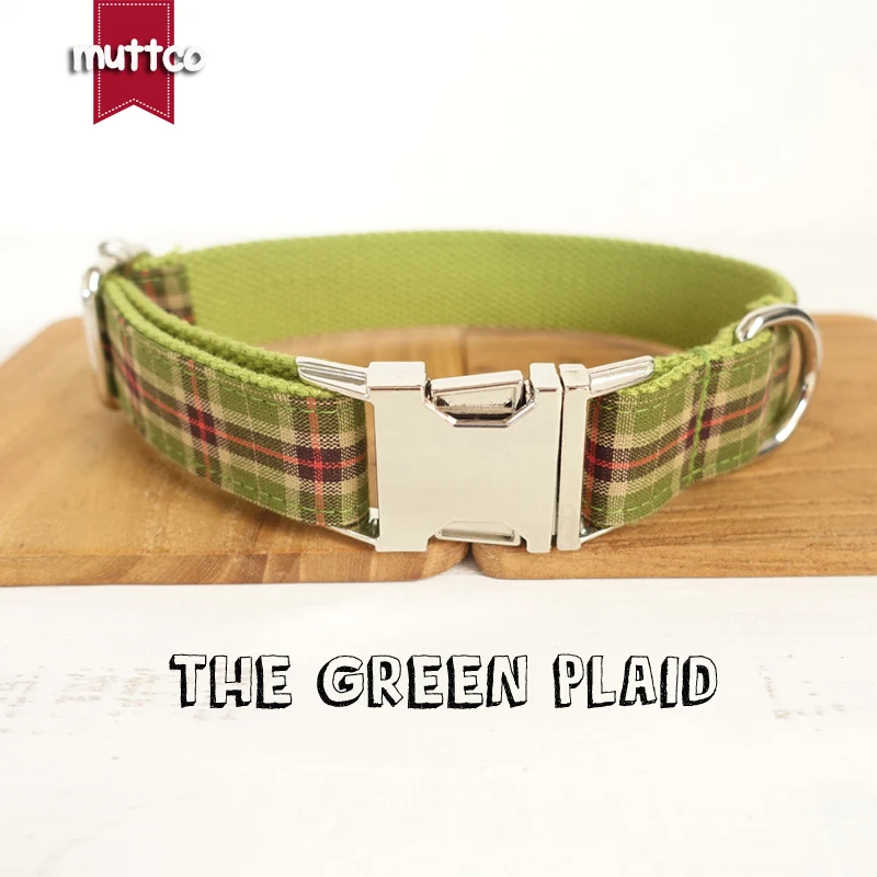 10pcs/lot MUTTCO wholesale green personalized dog collars handmade dog accessories THE GREEN PLAID 5 sizes dog collar UDC041
10pcs/lot MUTTCO wholesale green personalized dog collars handmade dog accessories THE GREEN PLAID 5 sizes dog collar UDC041