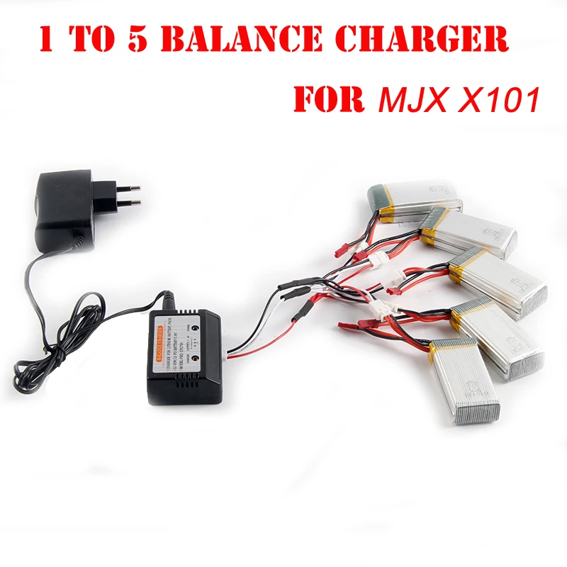 5pcs * EBOYU 7.4V 1200mAh JST Lipo Battery 1 to 5 Battery Balance Charger Plug
5pcs * EBOYU 7.4V 1200mAh JST Lipo Battery 1 to 5 Battery Balance Charger Plug