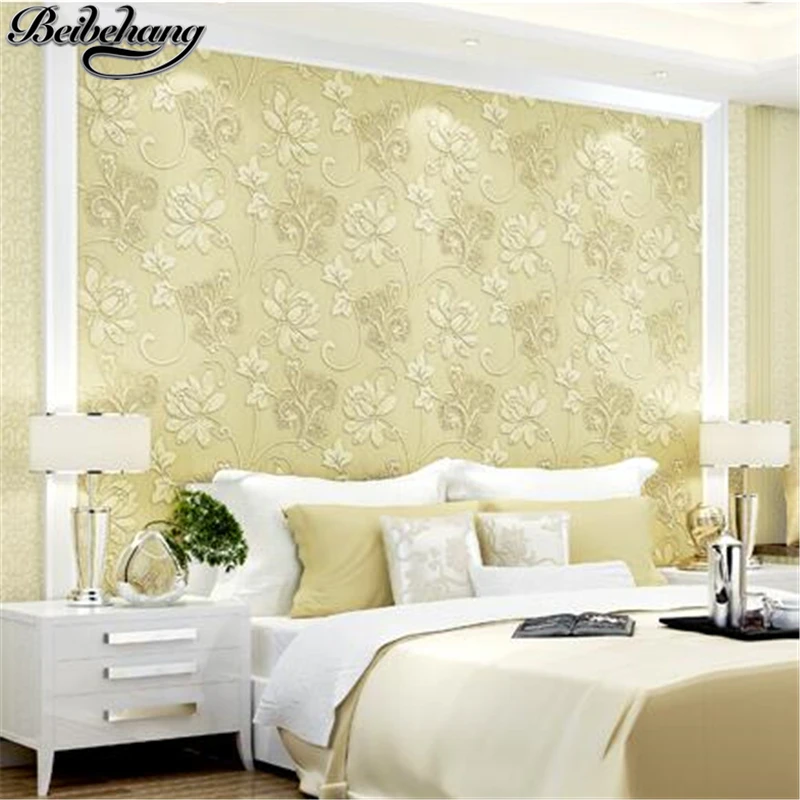 beibehang AB version of the European non-woven wallpaper bedroom rural modern 3D simple living room TV background wallpaper
beibehang AB version of the European non-woven wallpaper bedroom rural modern 3D simple living room TV background wallpaper