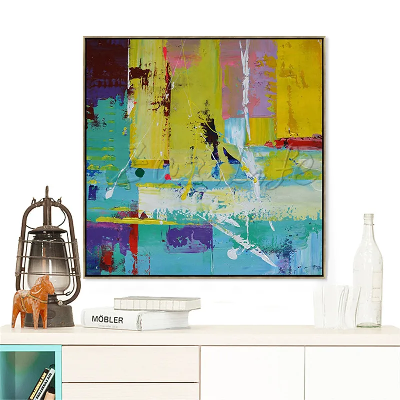 Hand painted canvas oil paintings Cheap large modern abstract cuadros Home decor Canvas quadro wall Art pictures 00009
Hand painted canvas oil paintings Cheap large modern abstract cuadros Home decor Canvas quadro wall Art pictures 00009