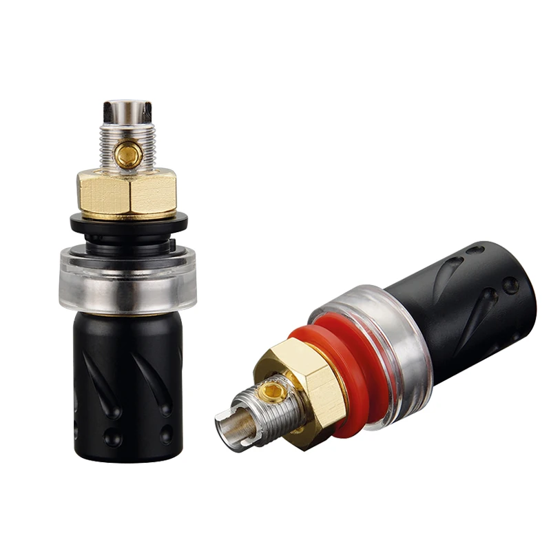 Viborg BP603R Pure Copper Rhodium plated Speaker Terminal Binding Post Speaker Terminal for Amplifier
Viborg BP603R Pure Copper Rhodium plated Speaker Terminal Binding Post Speaker Terminal for Amplifier