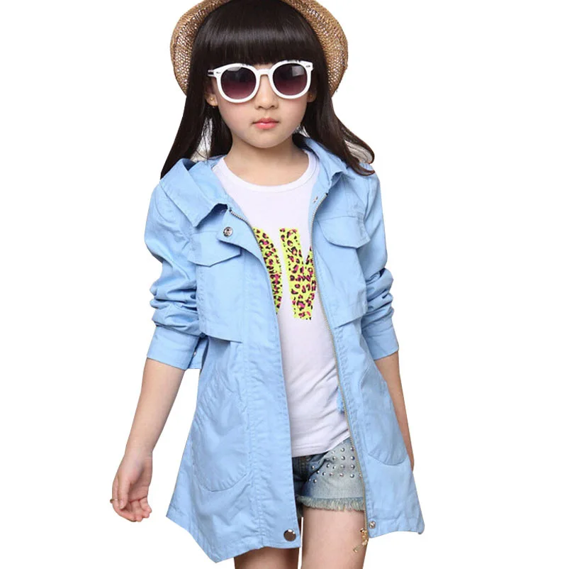 Baby children jackets for girls trench coat long cotton child windbreaker for girl clothes autumn spring outfit 4-14 years
Baby children jackets for girls trench coat long cotton child windbreaker for girl clothes autumn spring outfit 4-14 years