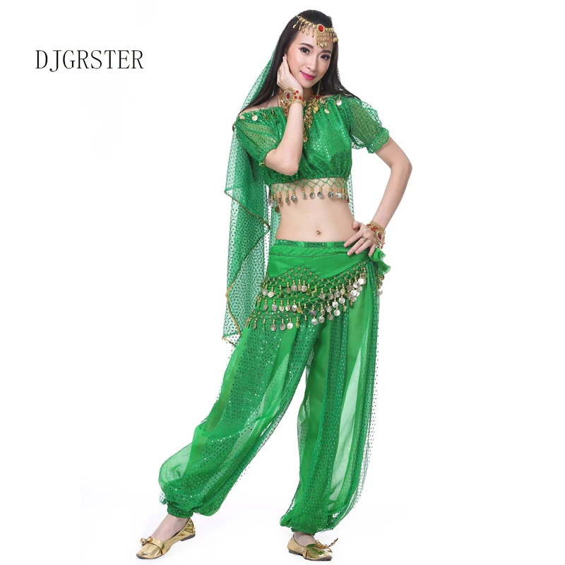 DJGRSTER New 2pcs Belly Dance Costume Bollywood Costume Indian Bellydance Pants+Top Women Belly Dancing Costume Sets Tribal
DJGRSTER New 2pcs Belly Dance Costume Bollywood Costume Indian Bellydance Pants+Top Women Belly Dancing Costume Sets Tribal