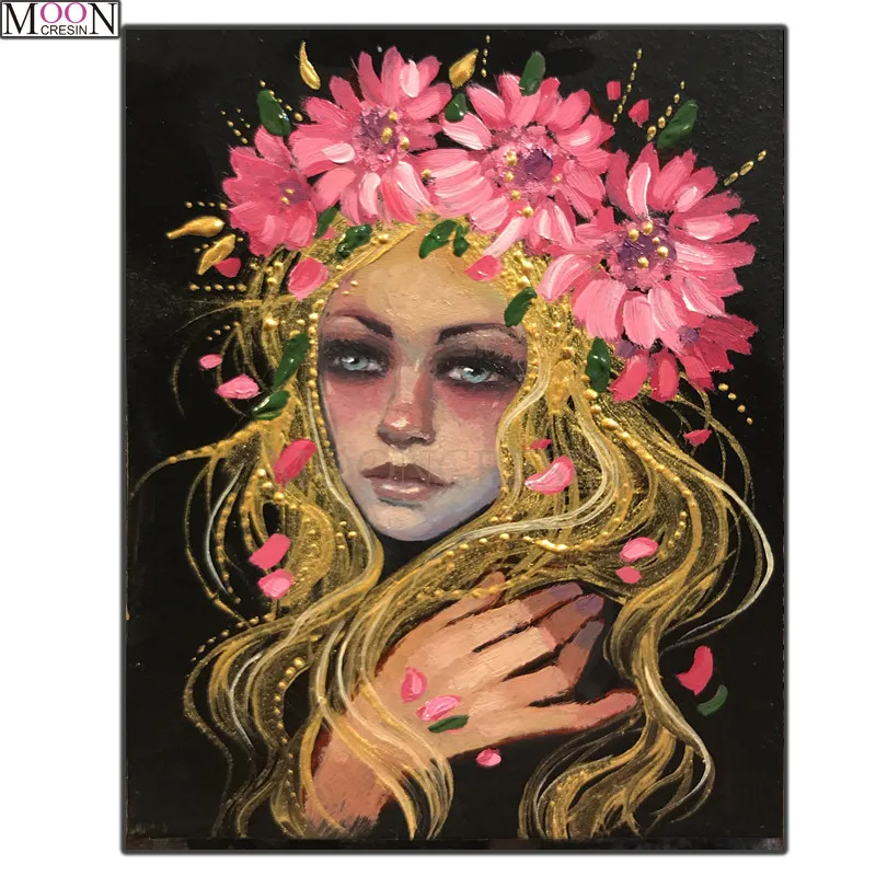 DIY Diy Diamond Painting Cross Stitch Wreath Of The Goddess Diamond Embroidery Full Square Drill Diamond Mosaic Rhinestones Kits
DIY Diy Diamond Painting Cross Stitch Wreath Of The Goddess Diamond Embroidery Full Square Drill Diamond Mosaic Rhinestones Kits