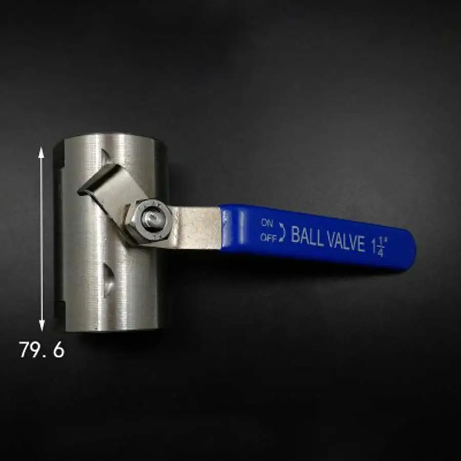 201 Stainless Steel Silk mouth Ball Valve DN32 1-1/4" BSPP Female Water Gas Oil 16 Bar 0-80 C
201 Stainless Steel Silk mouth Ball Valve DN32 1-1/4" BSPP Female Water Gas Oil 16 Bar 0-80 C