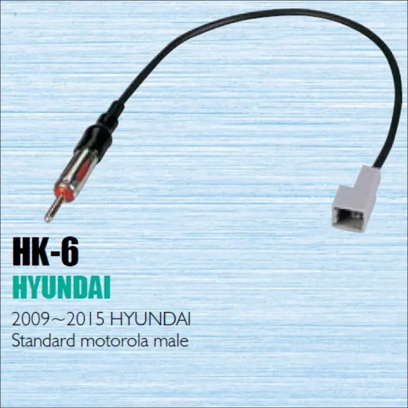 Автомобильная радиоантенна адаптер кабель провод для HYUNDAI 2009-2013 Aftermarket стерео CD/DVD/GPS установочные комплекты АКСЕССУАРЫ
Автомобильная радиоантенна адаптер кабель провод для HYUNDAI 2009-2013 Aftermarket стерео CD/DVD/GPS установочные комплекты АКСЕССУАРЫ