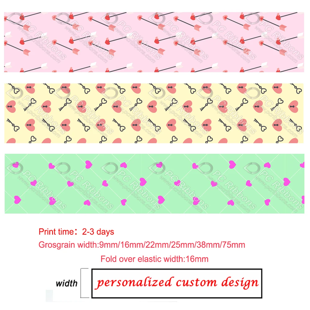 Custom Valentine heart patterned fold elastic band custom printed valentine grosgrain ribbon 50 yard gift wrap decor ribbons
Custom Valentine heart patterned fold elastic band custom printed valentine grosgrain ribbon 50 yard gift wrap decor ribbons