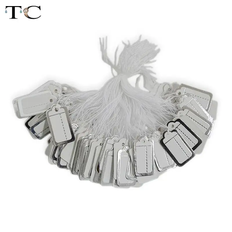 500PCs/Bag Wholesale Jewelry Price Tag with Display String lable custom printed clothing price tags Silver Gold
500PCs/Bag Wholesale Jewelry Price Tag with Display String lable custom printed clothing price tags Silver Gold