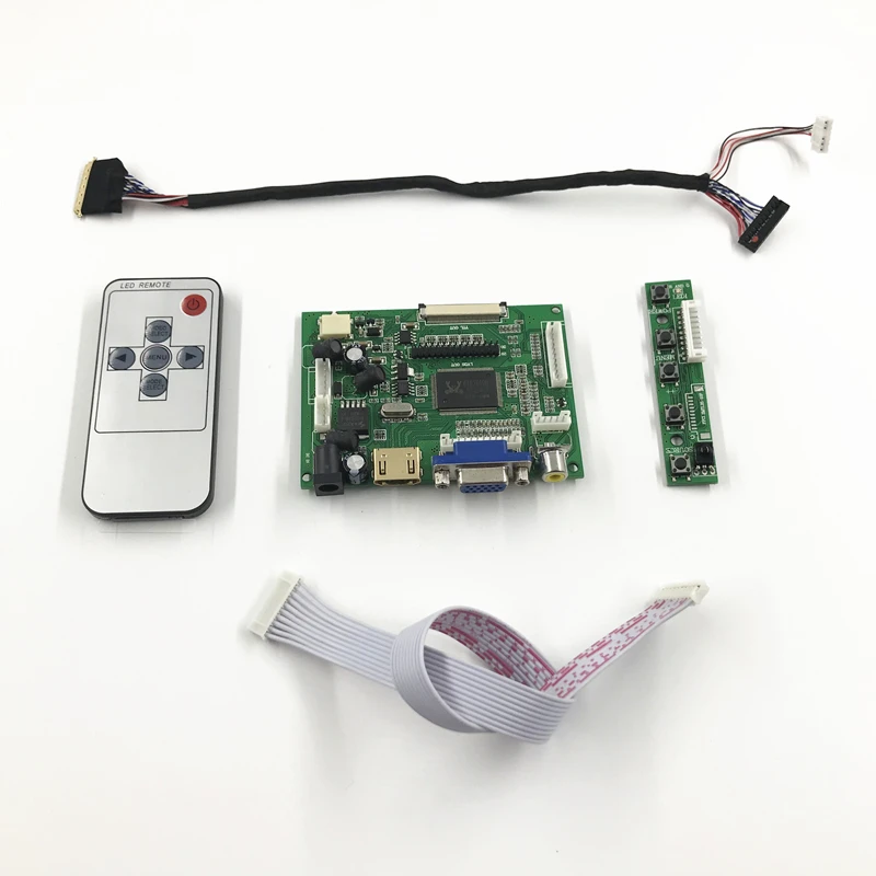 RTD2660 Universal VGA 2AV HDMI-compatible LCD Controller Board for 10.1 inch 1280X720 B101EW01 LED Monitor Kit Easy to DIY
RTD2660 Universal VGA 2AV HDMI-compatible LCD Controller Board for 10.1 inch 1280X720 B101EW01 LED Monitor Kit Easy to DIY
