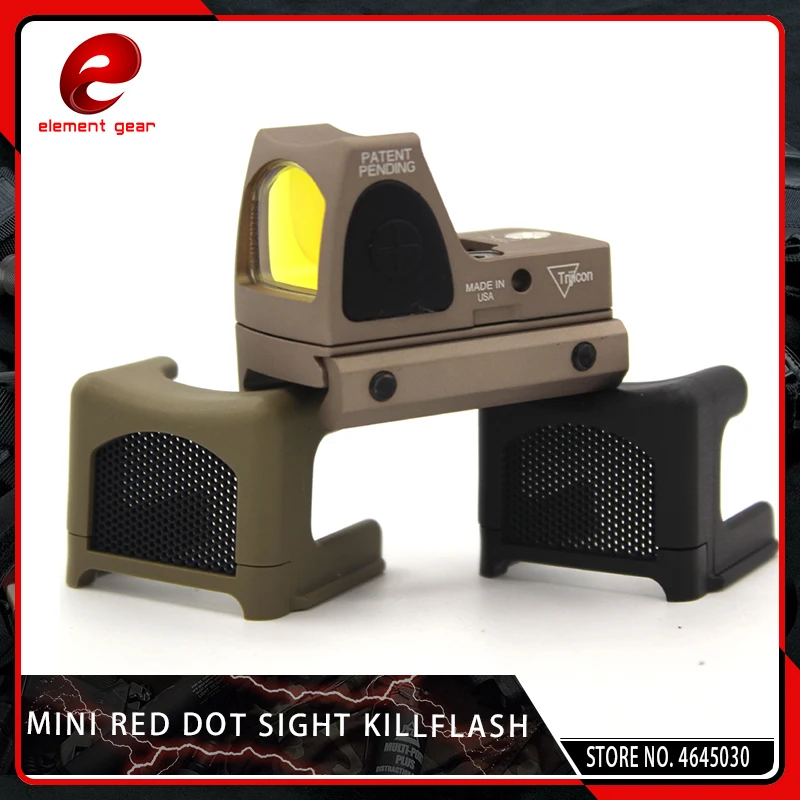 Element Airsoft Tactical Mini RMR Reflex Optics Red Dot Sight Scope Cover Anti-Reflection Alu Kill Flash Hunting RMR Killflash
Element Airsoft Tactical Mini RMR Reflex Optics Red Dot Sight Scope Cover Anti-Reflection Alu Kill Flash Hunting RMR Killflash