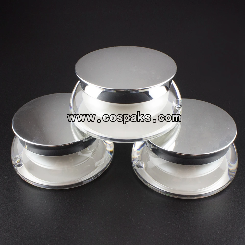 15ml pearl white acrylic cosmetic jar, 15ml plastic screw top containers, 15ml empty cospack jar for facial cream
15ml pearl white acrylic cosmetic jar, 15ml plastic screw top containers, 15ml empty cospack jar for facial cream