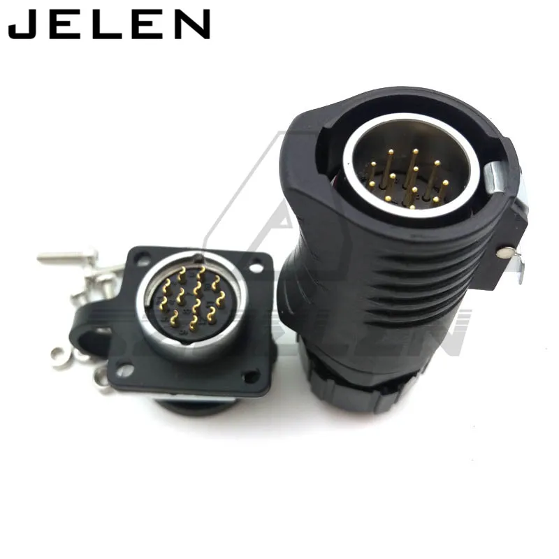 XHE20, 12pin waterproof connector ,IP67, LED power cable connector, pancl cutout 20mm, 12pins Plugs and sockets
XHE20, 12pin waterproof connector ,IP67, LED power cable connector, pancl cutout 20mm, 12pins Plugs and sockets