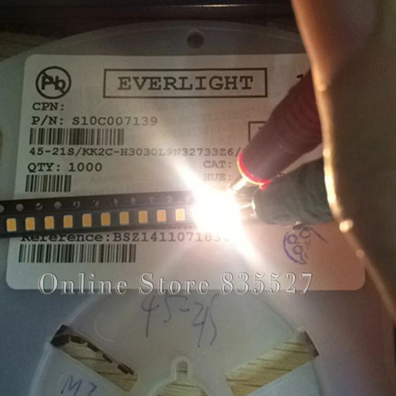 100 шт./лот LED 3020 теплый белый 0,8 толщина ультратонкий 0,2 Вт 60ма Оригинальный яркий SMD лампа бусины светоизлучающий диод
100 шт./лот LED 3020 теплый белый 0,8 толщина ультратонкий 0,2 Вт 60ма Оригинальный яркий SMD лампа бусины светоизлучающий диод