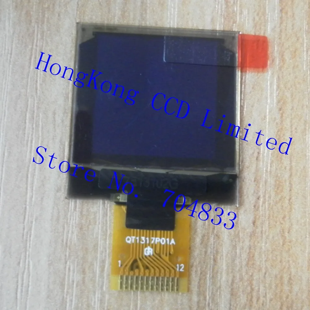 QT1317P01A 0.96 inch white OLED display 12pin 96*96 SPI driver IC SSD1317 QT1317P01B
QT1317P01A 0.96 inch white OLED display 12pin 96*96 SPI driver IC SSD1317 QT1317P01B