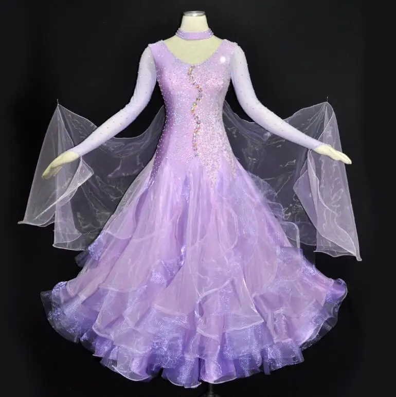 Modern Waltz Tango Ballroom Dance Dress, Smooth Ballroom Dress, Standard Ballroom Dress for competition purple
Modern Waltz Tango Ballroom Dance Dress, Smooth Ballroom Dress, Standard Ballroom Dress for competition purple
