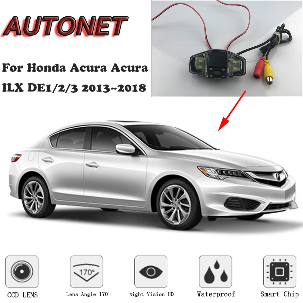 Резервная камера заднего вида AUTONET HD ночного видения для Honda Acura ILX DE1/2/3 2013 ~ 2018 CCD/номерной знак
Резервная камера заднего вида AUTONET HD ночного видения для Honda Acura ILX DE1/2/3 2013 ~ 2018 CCD/номерной знак