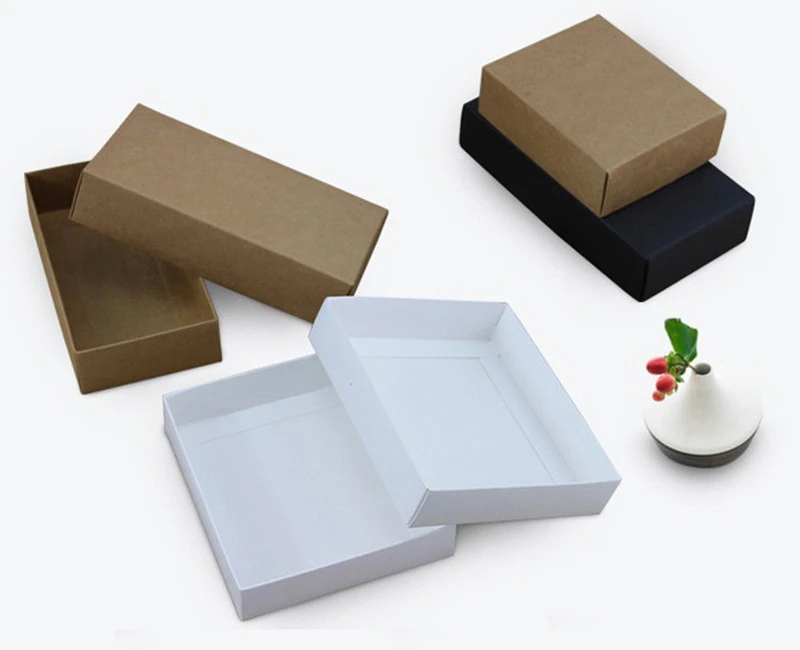 200 pcs10 size new kraft black white kraft gift packing box blank carton paper gift box
200 pcs10 size new kraft black white kraft gift packing box blank carton paper gift box