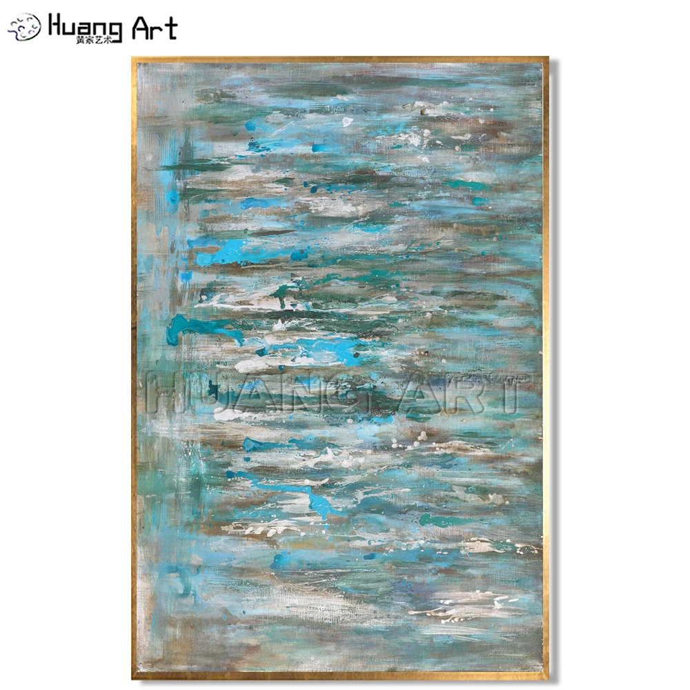 Large Size 100% Hand-Painted Blue Abstract Morden Oil Painting On Canvas Wall Art Texture Acrylic Pictures For Living Room Decor
Large Size 100% Hand-Painted Blue Abstract Morden Oil Painting On Canvas Wall Art Texture Acrylic Pictures For Living Room Decor