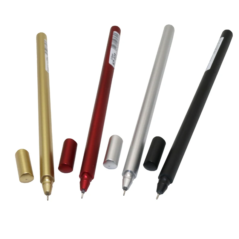 4 Pcs Korea Stationery Metal Handle Gel Pen Creative Triangle Water Pen Black Signature Pen Office Supplies
4 Pcs Korea Stationery Metal Handle Gel Pen Creative Triangle Water Pen Black Signature Pen Office Supplies