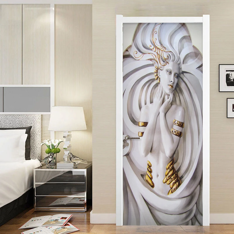 European Style 3D Embossed Statue Door Sticker Self-Adhesive Waterproof Mural Wallpaper Living Room Hotel Decor Wall Sticker 3 D
European Style 3D Embossed Statue Door Sticker Self-Adhesive Waterproof Mural Wallpaper Living Room Hotel Decor Wall Sticker 3 D