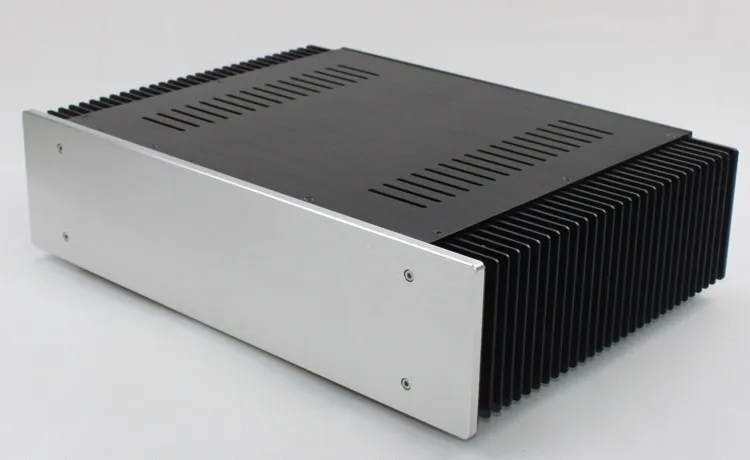 DIY amplifier case 432*110*312mm WA61 Full aluminum amplifier chassis / Class A amplifier / AMP Enclosure / case / DIY box
DIY amplifier case 432*110*312mm WA61 Full aluminum amplifier chassis / Class A amplifier / AMP Enclosure / case / DIY box