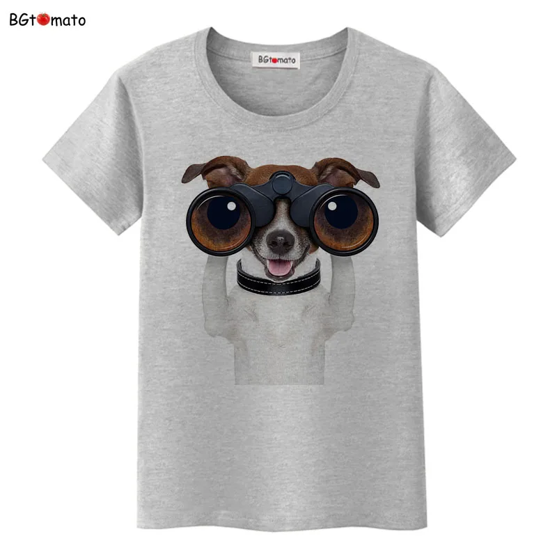 Detective Dog t shirt girl/women personality funny lovely shirt Brand Good quality casual shirt cool tops
Detective Dog t shirt girl/women personality funny lovely shirt Brand Good quality casual shirt cool tops