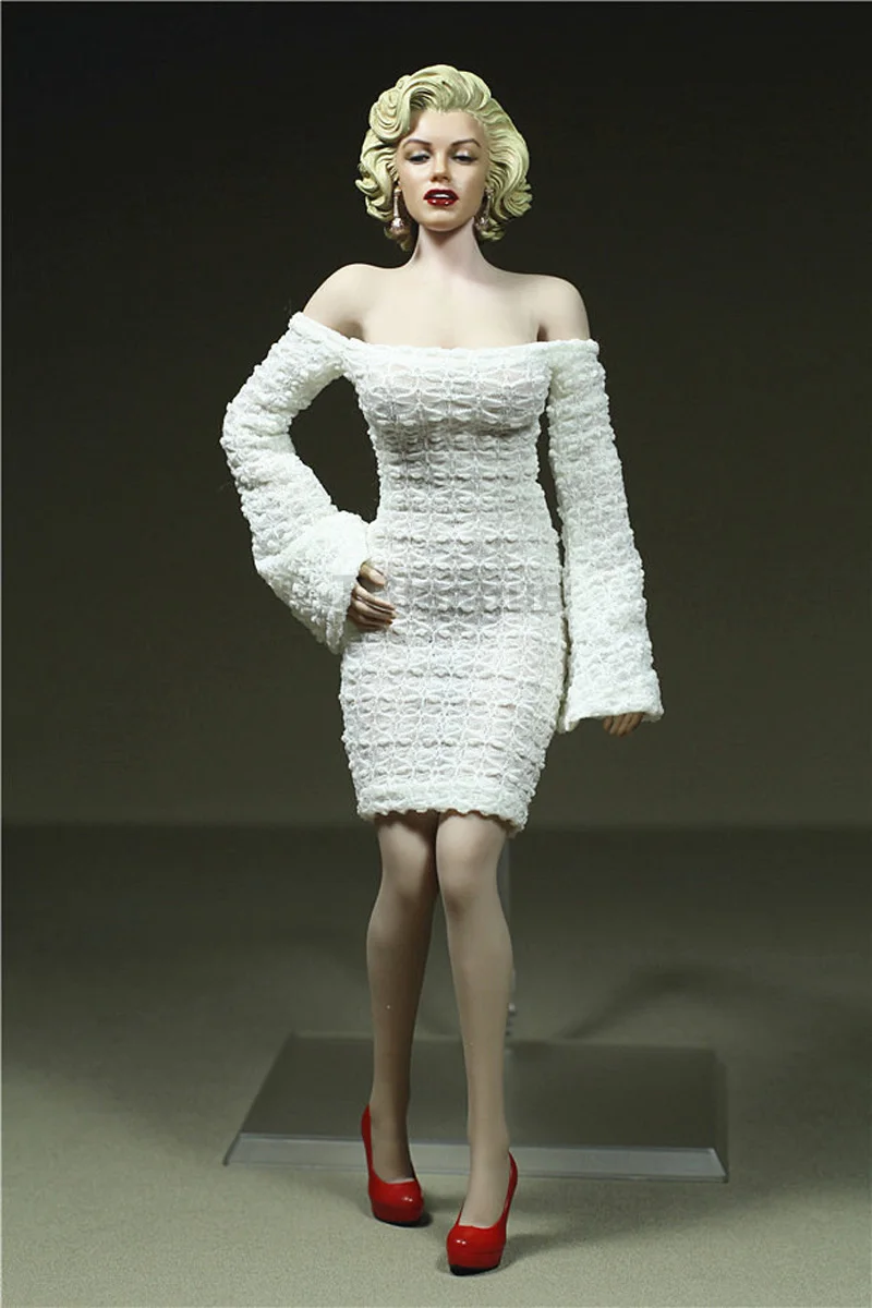 Custom 1/6 Scale NEW Sexy White Tight skirt Dress Clothing for Phicen JIAOUL Steel Body Model Toys
Custom 1/6 Scale NEW Sexy White Tight skirt Dress Clothing for Phicen JIAOUL Steel Body Model Toys