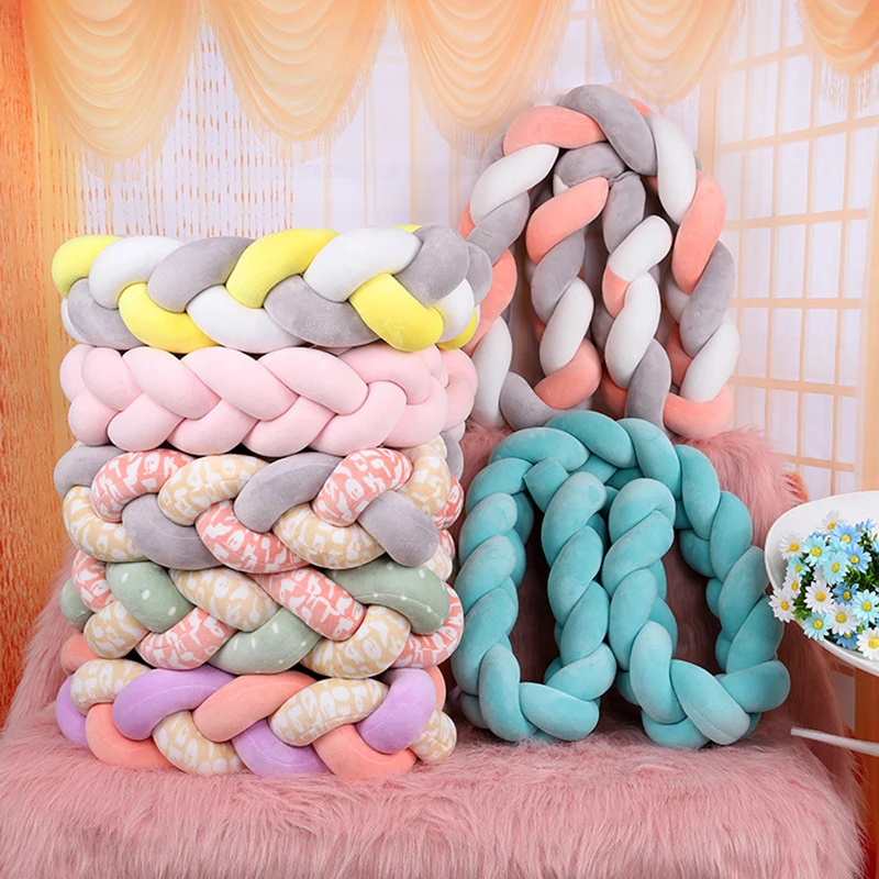 Newborn Bed Bumpers knot Baby Crib Pad Cotton Protector Baby Crib Bumper Pillow Infant Kids Bed Room Decoration Bedding cushion
Newborn Bed Bumpers knot Baby Crib Pad Cotton Protector Baby Crib Bumper Pillow Infant Kids Bed Room Decoration Bedding cushion