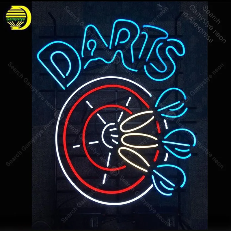Neon Sign for Darts neon Light Sign Beer Pub Sign real glass Tubes Handcrafted Game Room Display Neon signs Fil Gas custom neon
Neon Sign for Darts neon Light Sign Beer Pub Sign real glass Tubes Handcrafted Game Room Display Neon signs Fil Gas custom neon