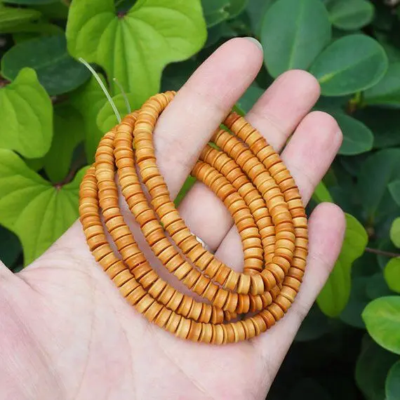 3X5mm Natural Olivary Seeds Beads Spacers Loose Mala Bamboo Joint Shape Beads Buddhism Jewelry Findings DIY Accessories 216 pcs
3X5mm Natural Olivary Seeds Beads Spacers Loose Mala Bamboo Joint Shape Beads Buddhism Jewelry Findings DIY Accessories 216 pcs
