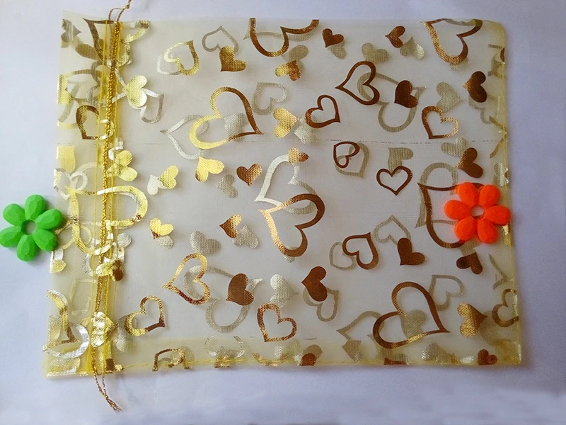 gold heart organza bags 11x16cm 5000pcs jewelry packaging display bags gifts drawstring bag pouch jewelry bag for bracelets
gold heart organza bags 11x16cm 5000pcs jewelry packaging display bags gifts drawstring bag pouch jewelry bag for bracelets