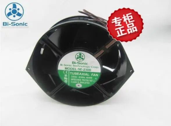 Original axial fan 5E-230B 170* 55MM 50 / 60HZ 46 / 44W heat dissipation of 230V control cabinet
Original axial fan 5E-230B 170* 55MM 50 / 60HZ 46 / 44W heat dissipation of 230V control cabinet
