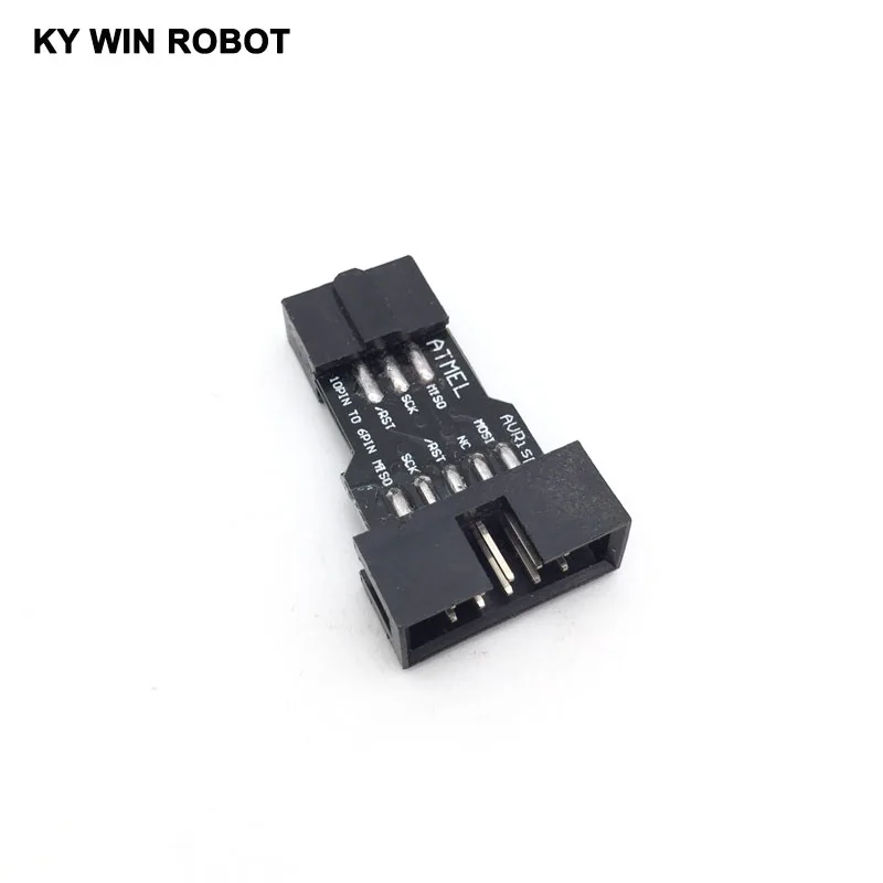 1PCS 10Pin To 6PiN Convert To Standard 10 Pin To 6 Pin Adapter Board For ATMEL STK500 AVRISP USBASP ISP Interface Converter AVR
1PCS 10Pin To 6PiN Convert To Standard 10 Pin To 6 Pin Adapter Board For ATMEL STK500 AVRISP USBASP ISP Interface Converter AVR