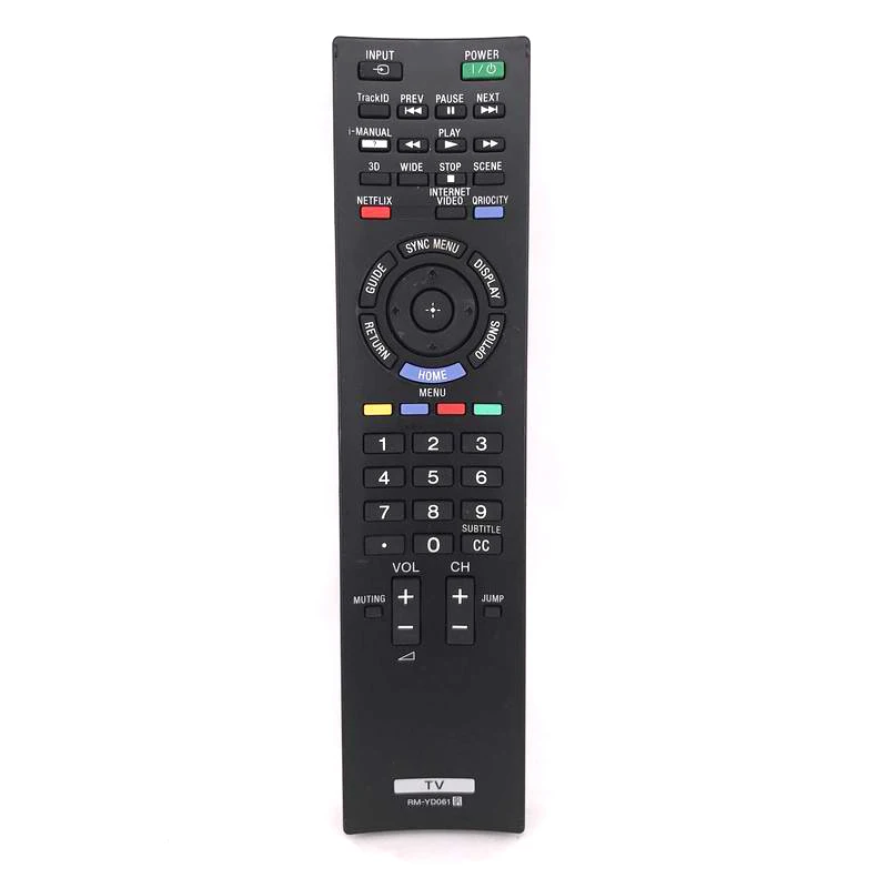 New Replacement For Sony RM-YD061 TV Remote Control KDL32EX720 KDL40EX729 148089511 KDL32EX729 KDL40EX520 Tested
New Replacement For Sony RM-YD061 TV Remote Control KDL32EX720 KDL40EX729 148089511 KDL32EX729 KDL40EX520 Tested