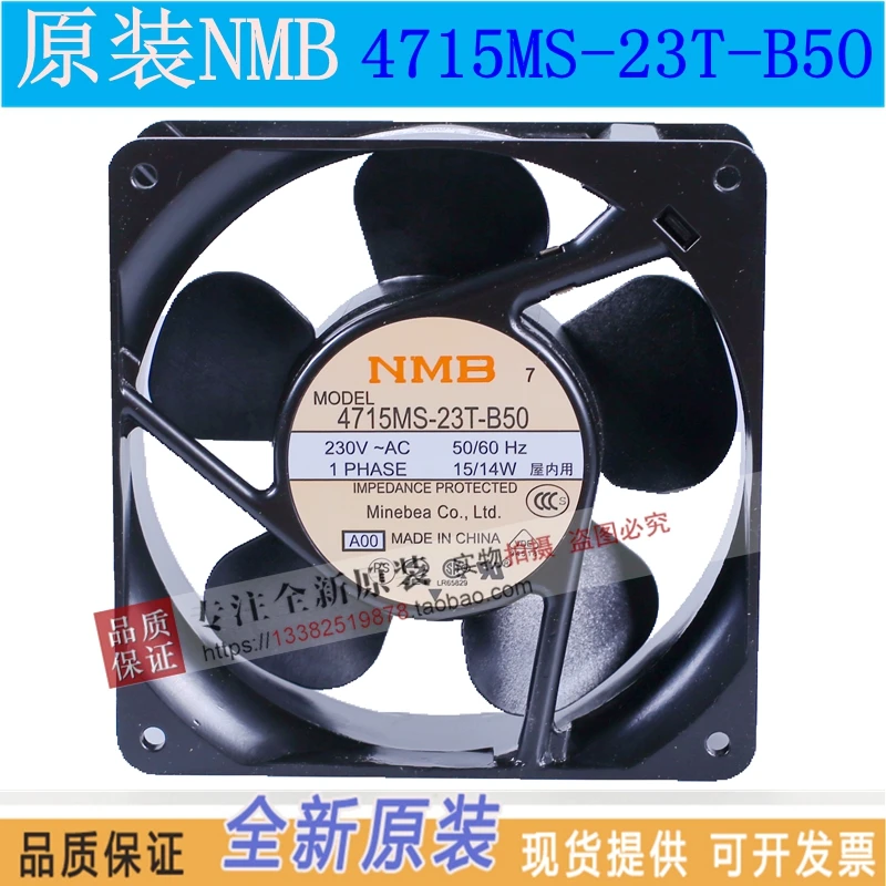 Новый NMB-MAT NMB 4715MS-23T-B50 AC230V UPS осевой 12038 Вентилятор охлаждения
Новый NMB-MAT NMB 4715MS-23T-B50 AC230V UPS осевой 12038 Вентилятор охлаждения