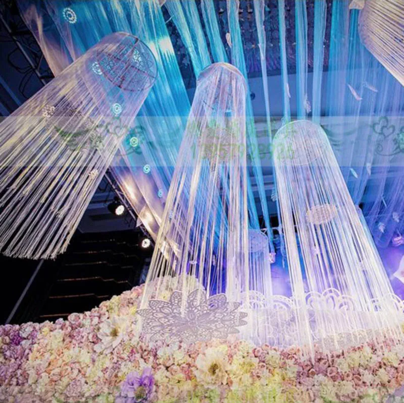 3*3 Meters String Line Curtain Hanging Curtain Tassel Garlands Wedding Party Holiday Festival Stage Showground Venue Decoration
3*3 Meters String Line Curtain Hanging Curtain Tassel Garlands Wedding Party Holiday Festival Stage Showground Venue Decoration